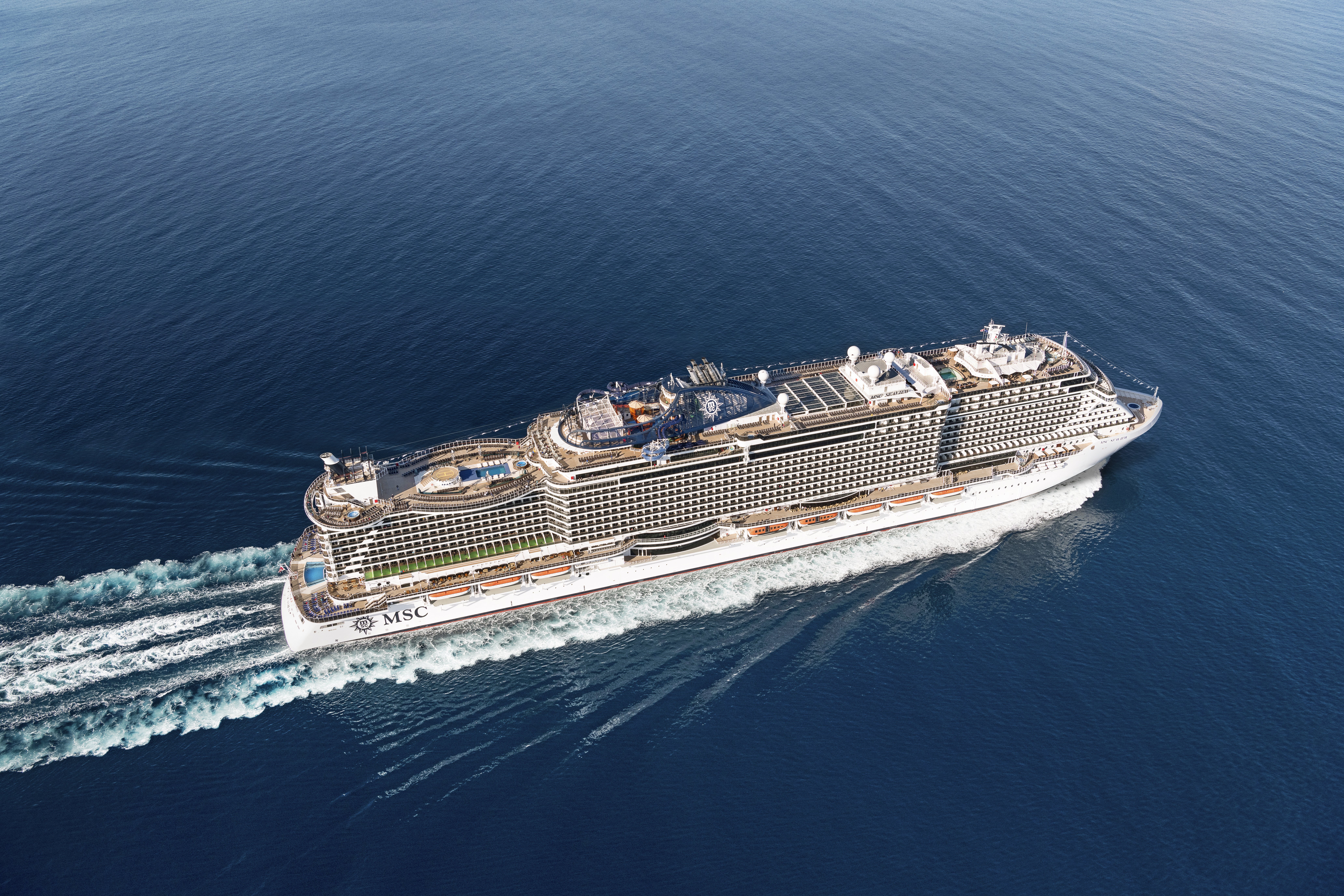 MSC Seaview a Středomoří